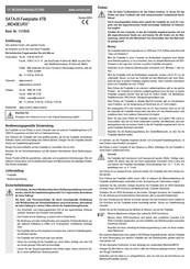 Conrad WD40EURX Bedienungsanleitung
