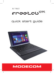 Modecom freetab 1035 Kurzanleitung