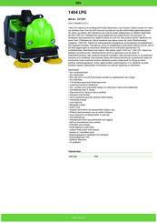 IPC Gansow 1404 LPG Bedienungsanleitung