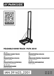 Parkside PUTK 50 B1 Bedienungsanleitung