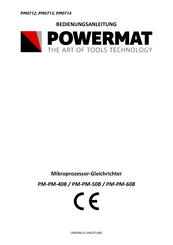 Powermat PM0714 Bedienungsanleitung
