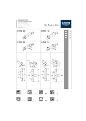 Grohe PRECISION START 34 599 Bedienungsanleitung