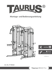Taurus TF-MS20 Montage- Und Bedienungsanleitung