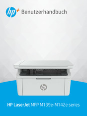 HP LaserJet MFP M139e Serie Benutzerhandbuch