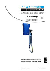 Mittelmann AH5 easy Gebrauchsanleitung Und Prüfbuch