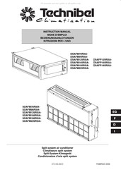 Technibel Climatisation DSAFM225R5IA Bedienungsanleitungen