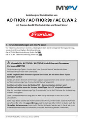 MYPV AC THOR Anleitung