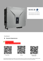 Kaco blueplanet 50.0 NX3 M5 Handbuch