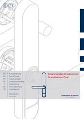 Simons Voss Technologies SmartHandle AX Kurzanleitung