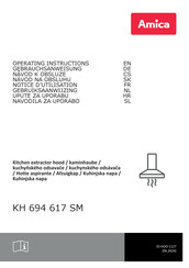 Amica KH 694 617 SM Gebrauchsanweisung
