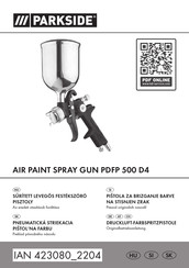 Parkside PDFP 500 D4 Originalbetriebsanleitung