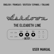 Ashdown Engineering Elizabeth Line BETSY Bedienungsanleitung