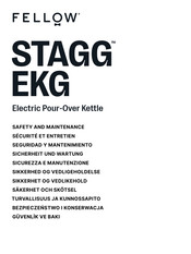 Fellow Stagg EKG Sicherheits- Und Wartungshandbuch