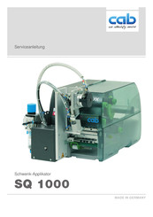 Cab SQ 1000 Serviceanleitung
