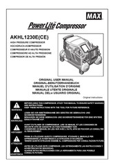 Max AKHL1230ECE Originalbenutzerhandbuch