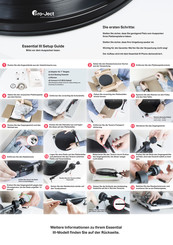 Pro-Ject Audio Systems Essential III Installationshandbuch