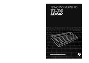 Texas Instruments TI-74 BASICALC Gebrauchsanweisung