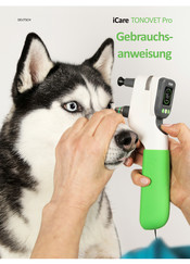 Icare TONOVET Pro Gebrauchsanweisung