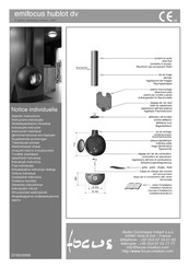 Focus emifocus hublot dv Modellspezifische Hinweise
