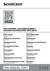 Silvercrest 406245 2207 Bedienungsanleitung