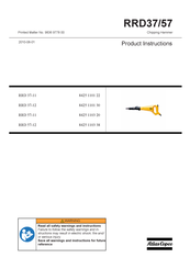 Atlas Copco RRD 37-11 Produktanweisungen