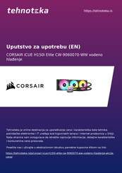 Corsair iCUE H150i Elite CW-9060070-WW Bedienungsanleitung