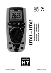 HT Instruments HT61 Bedienungsanleitung