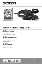 Parkside PBSD 600 B1 Bedienungsanleitung