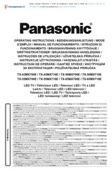 Panasonic MX710E Bedienungsanleitung