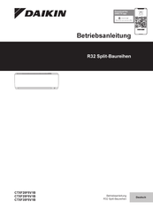 Daikin CTXF20F5V1B Betriebsanleitung