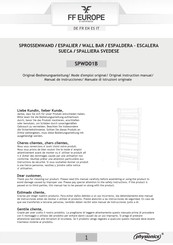 Ff Europe SPWD01B Original Bedienungsanleitung