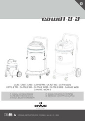 COMAC CA110.2 WD Bedienungs- Und Wartungsanleitung