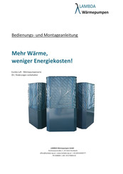 Lambda EU20L Bedienungs- Und Montageanleitung