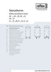 Reflex Storatherm Heat HF 800/1 C Serie Betriebsanleitung