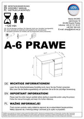 Akord A6-PRAWE Montageanleitung