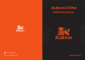 Kukirin C1 Pro Bedienungsanleitung