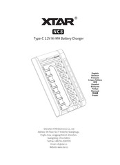 XTAR NC8 Bedienungsanleitung