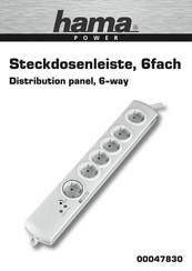 Hama 00047830 Bedienungsanleitung