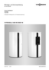 Viessmann VITOCELL 360-M Montage- Und Serviceanleitung