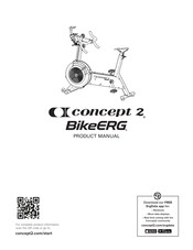 Concept2 BikeErg Produktanleitung