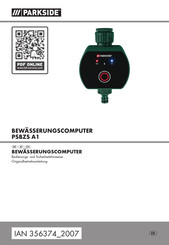 Parkside 356374 2007 Bedienungs- Und Sicherheitshinweise