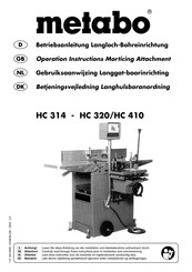 Metabo HC 410 Betriebsanleitung