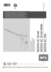 BFT MOOVI AC 30 Montageanleitung
