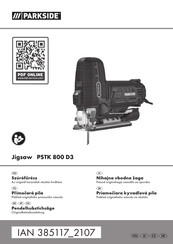 Parkside 385117 2107 Originalbetriebsanleitung