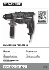 Parkside PSBM 750 B3 Originalbetriebsanleitung