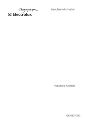 Electrolux GK 583 TSIO Benutzerinformation