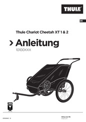 Thule Chariot Cheetah XT 2 Anleitung
