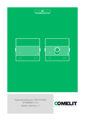 Comelit UT8020 Programmieranleitung