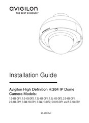 Avigilon 1.3L-H3-DP1 Installationsanleitung
