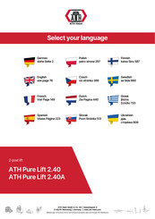 Ath-Heinl ATH Pure Lift 2.40 Bedienungsanleitung